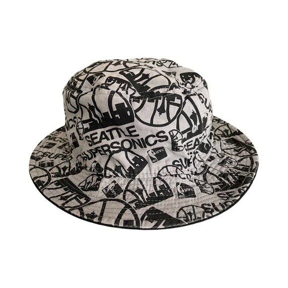 Seattle Supersonics ‘47 Brand Hardwood Classics Bucket Hat Small/Medium - Picture 1 of 8